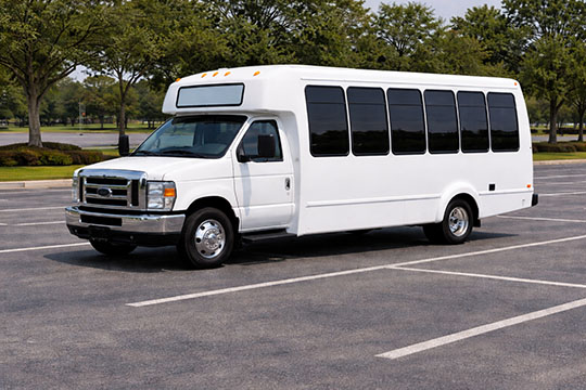 20-passenger minibus available for charter in Plantation, FL